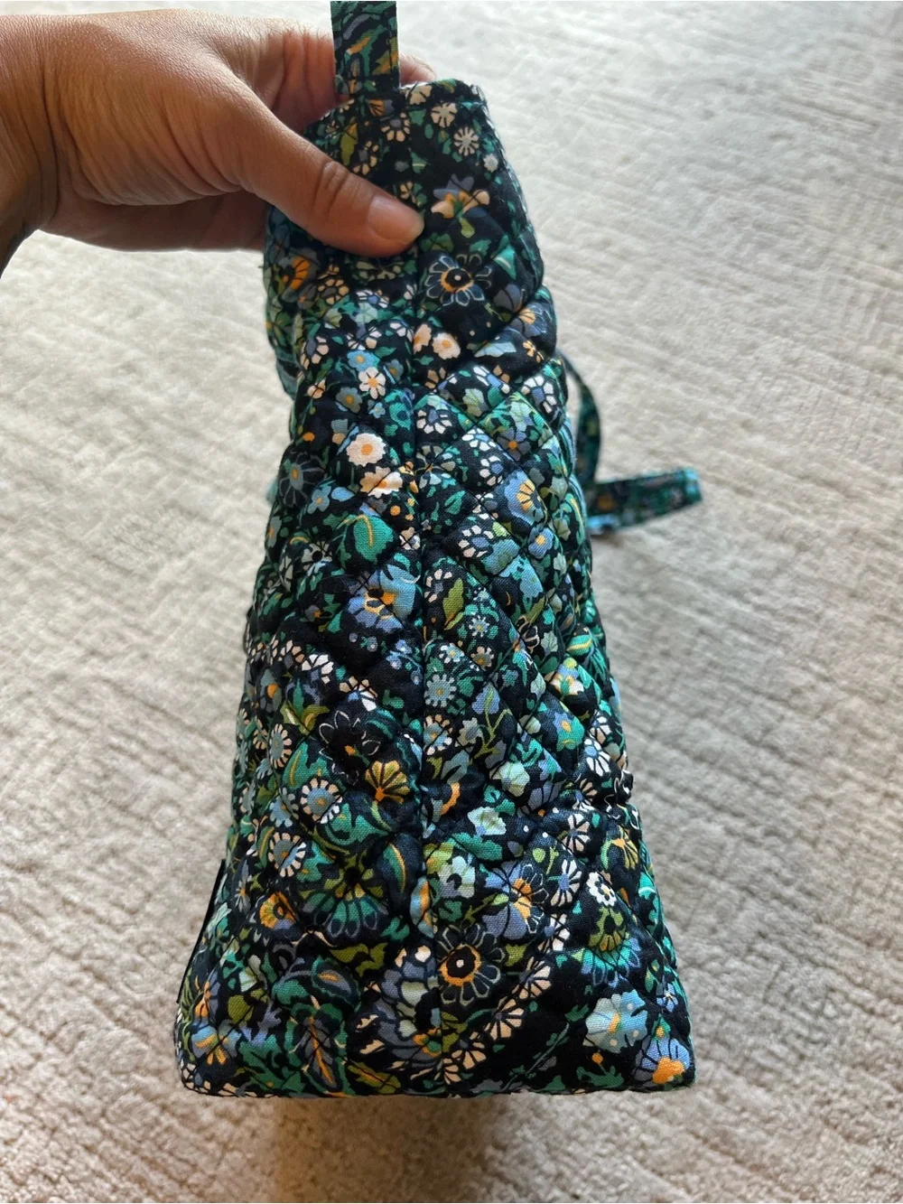 Vera Bradley Houseplant Print Shoulder Tote